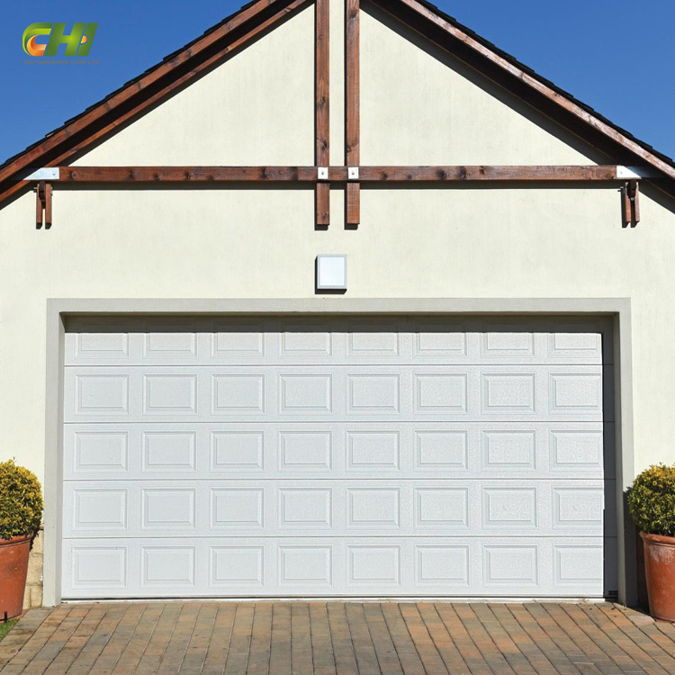 Heap Residential Vertical Sliding Garage Door Galvanized Pcvoverhead Industrial Sectional Door for Warehouses