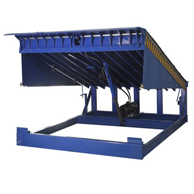 China Aluminium Fixed Dock Leveller New Mobile Dock Leveler 12 Tons Loading Dock Levelers for Warehouse with Hydraulic Lift