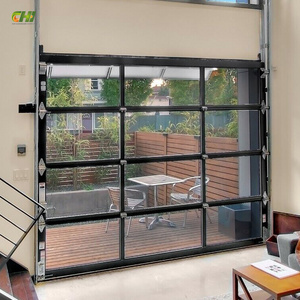 Modern Insulated Thermally Broke Glass Garage Doors 12x9 Hurricane Impact Glass Garage Door 12x7 9ft 10 Ft