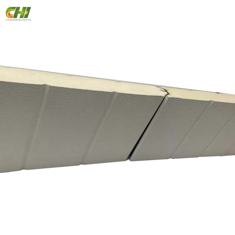 Orange Skin 440mm-550mm Width Overhead Door Panels Sandwich Aluminum Garage Door Insulation Panels for Sale