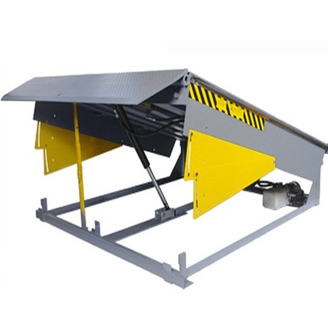 China Aluminium Fixed Dock Leveller New Mobile Dock Leveler 12 Tons Loading Dock Levelers for Warehouse with Hydraulic Lift