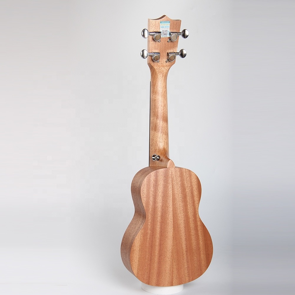 Wholesale Cheap Price Pattern Engraving Sapele Body Nylon Strings 21Inch Soprano Ukulele acoustic classical electric bass guitar