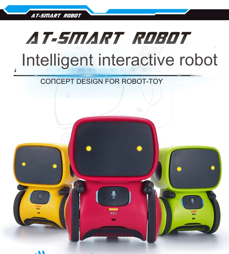 Cross-border sales AT intelligent induction robot dance early education story machine children's toys wholesale