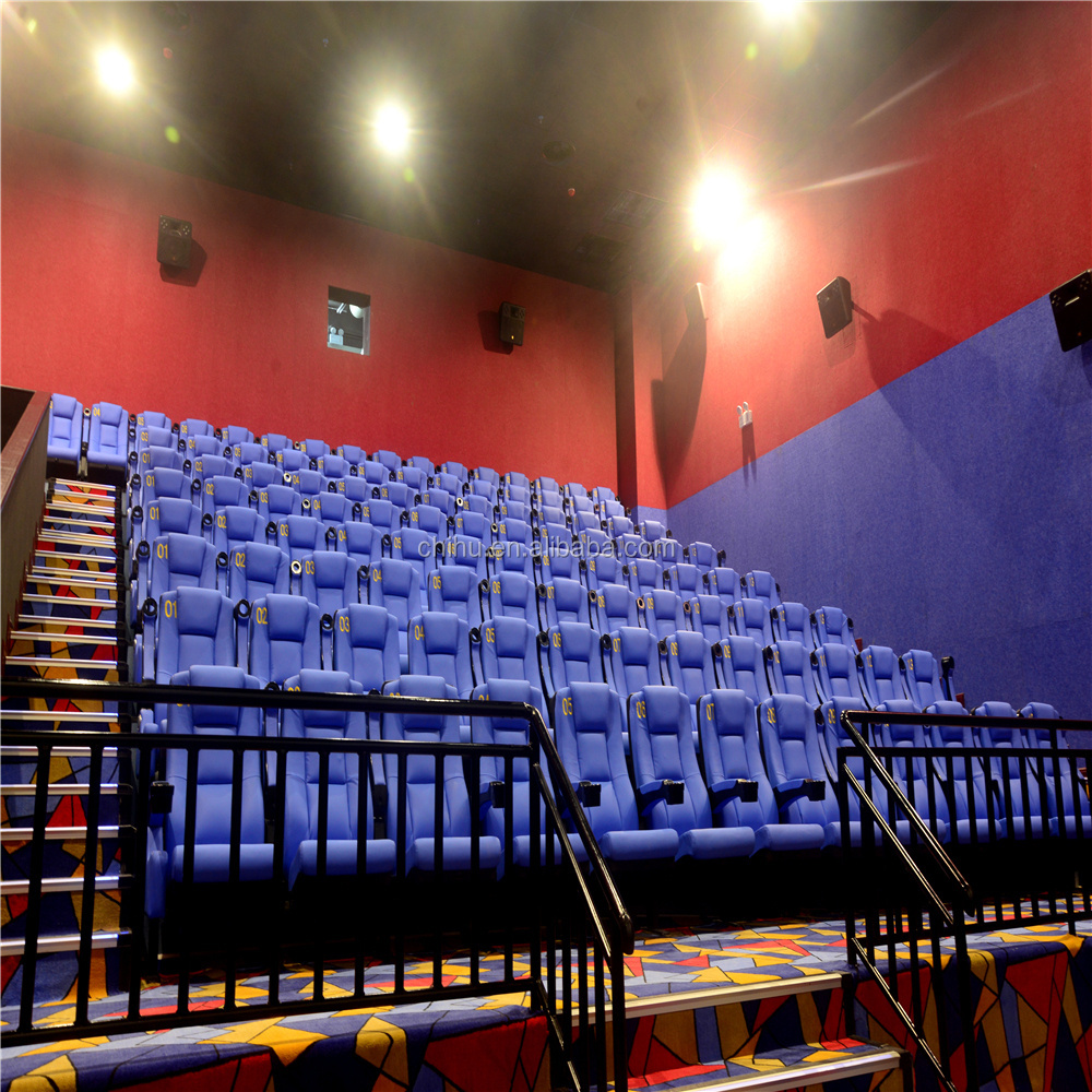 Hot sale public cinema theater seats for sale used cinema chairs with cup  holder