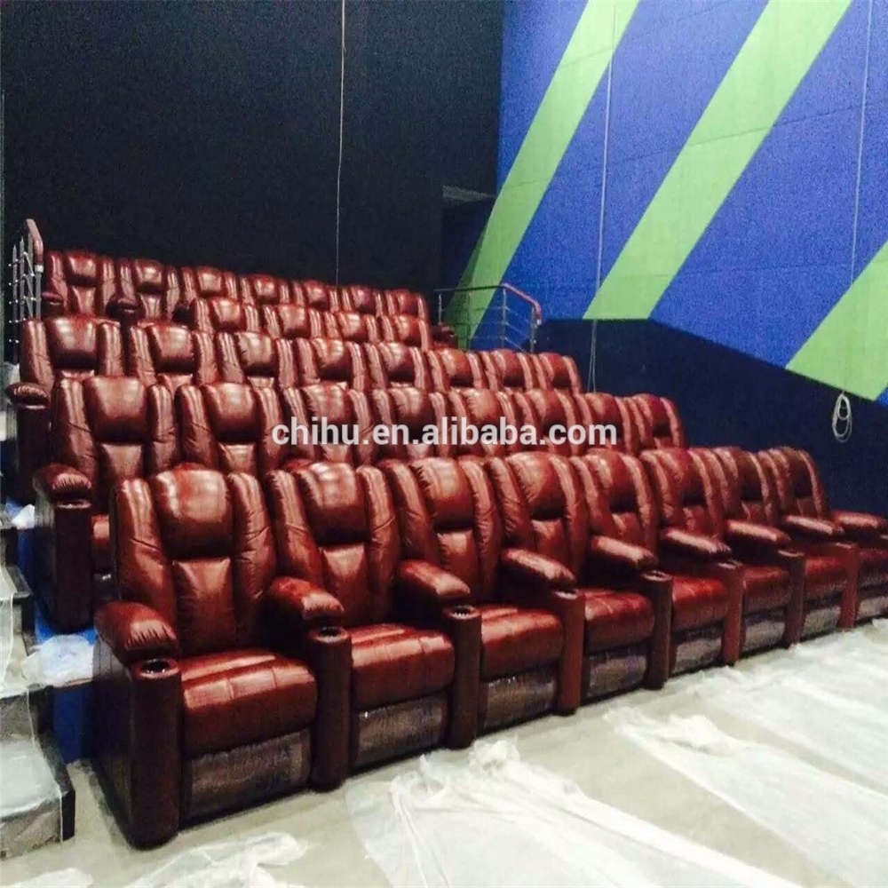 Factory wholesale Italian leather reclining theater seats power recliner sofa 2 seater home theatre recliner cinema