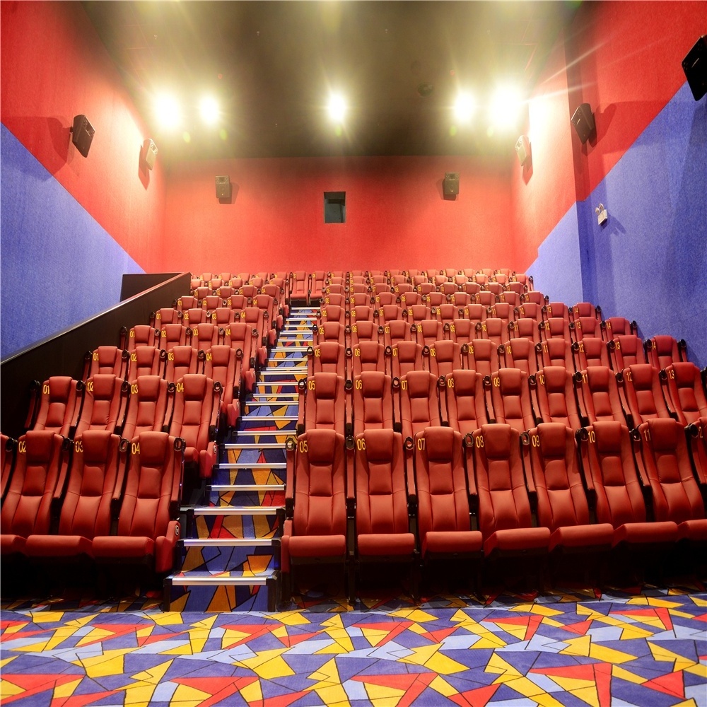 Hot sale public cinema theater seats for sale used cinema chairs with cup  holder