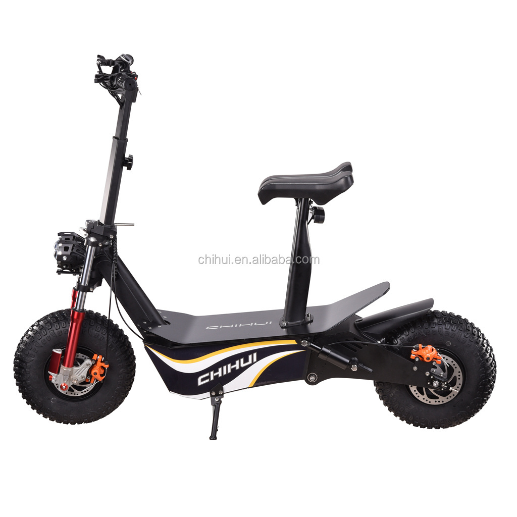 Big Power High Speed Off Road Fat Tire Fat Tyre Big Wheel 2 Wheel Electric Scooter