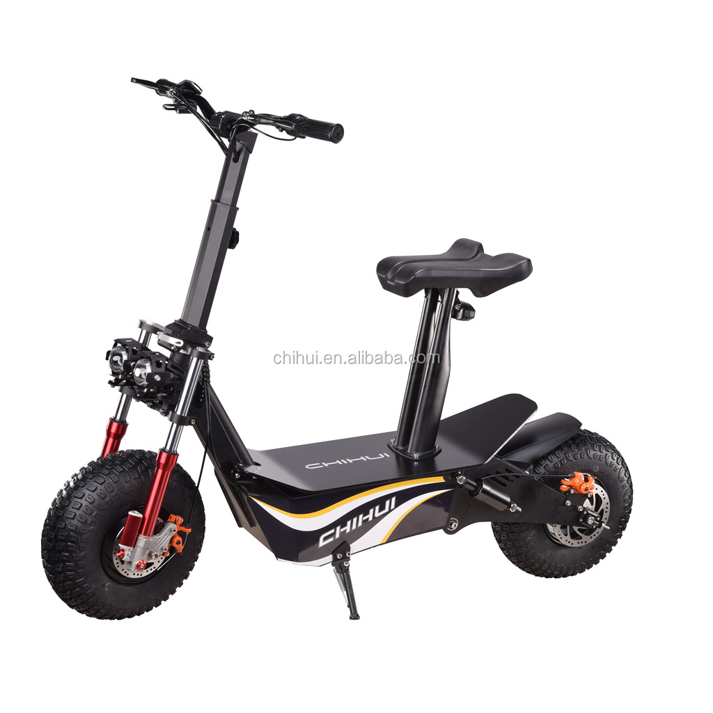 Big Power High Speed Off Road Fat Tire Fat Tyre Big Wheel 2 Wheel Electric Scooter