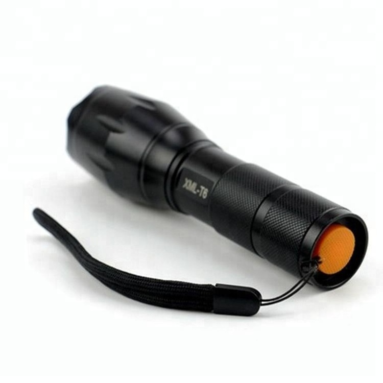 Multipurpose aluminium waterproof hunting long range 18650 rechargeable xml t6 led torch tactical flashlight