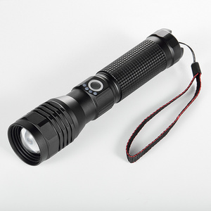 New 20W 2600 Lumen Type-C USB 21700 rechargeable tactical 5 Lighting Mode Handheld led torch Flashlight