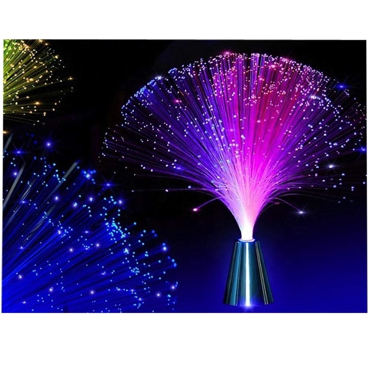 LED Colourful Changing Fiber Optic Fountain Night light