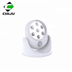 Super Bright Motion Activated Cordless Sensor 7 LED Night Light for Indoor Outdoor Garden