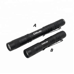 Portable Mini AAA LED Tactical Flashlight Pocket Torch Light 150LM Doctor Led Pen Light with clip