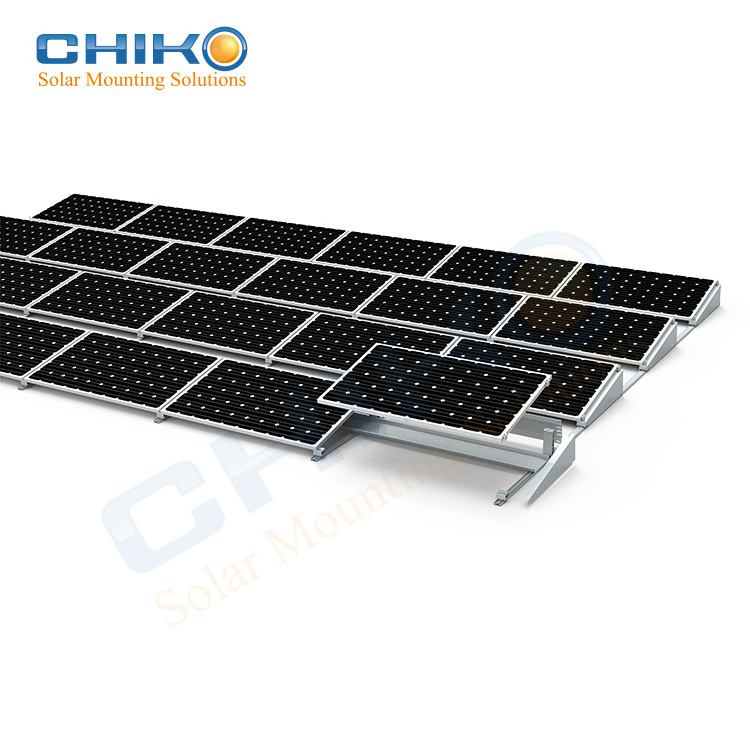 Hot Selling High Efficient Solar Mounting Flat Roof Mounting Brackets Solar Mounting System