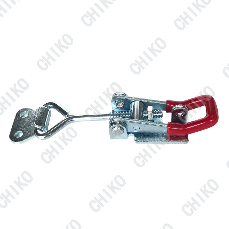 GH-4002 Adjustable Toggle Clamp 550 Lbs Holding Capacity Toggle Latch Hasp Clamp Lockable Quick Release Pull Latch