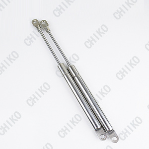 Stainless steel gas spring anti rust pneumatic hydraulic support stainless steel  gas strut telescopic support hydraulic rod