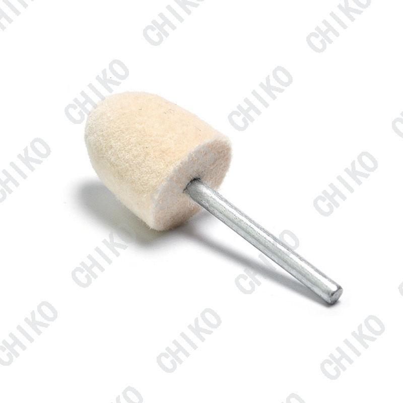 Conical Felt Bobs Mounted Felt Polishing Wheels wool grinding head jade metal mirror polishing electric grinding head