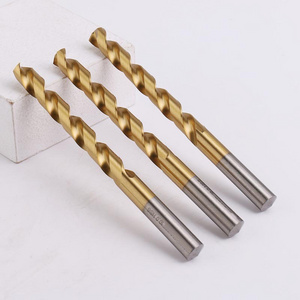 TiN Coating M2 Twist Drill Straight Shank HSS high speed steel Stainless steel impact drill bit set