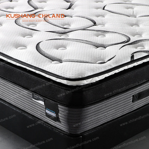 Pillow Top  Hybrid Mattress High Quality Memory Foam Distributor Fabrics Mattress Full Size