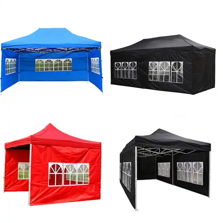 Cheap But High Quality  Outdoor 3X3 Custom Logo Print Promo Trade Show Event Camping Gazebo Canopy Tent