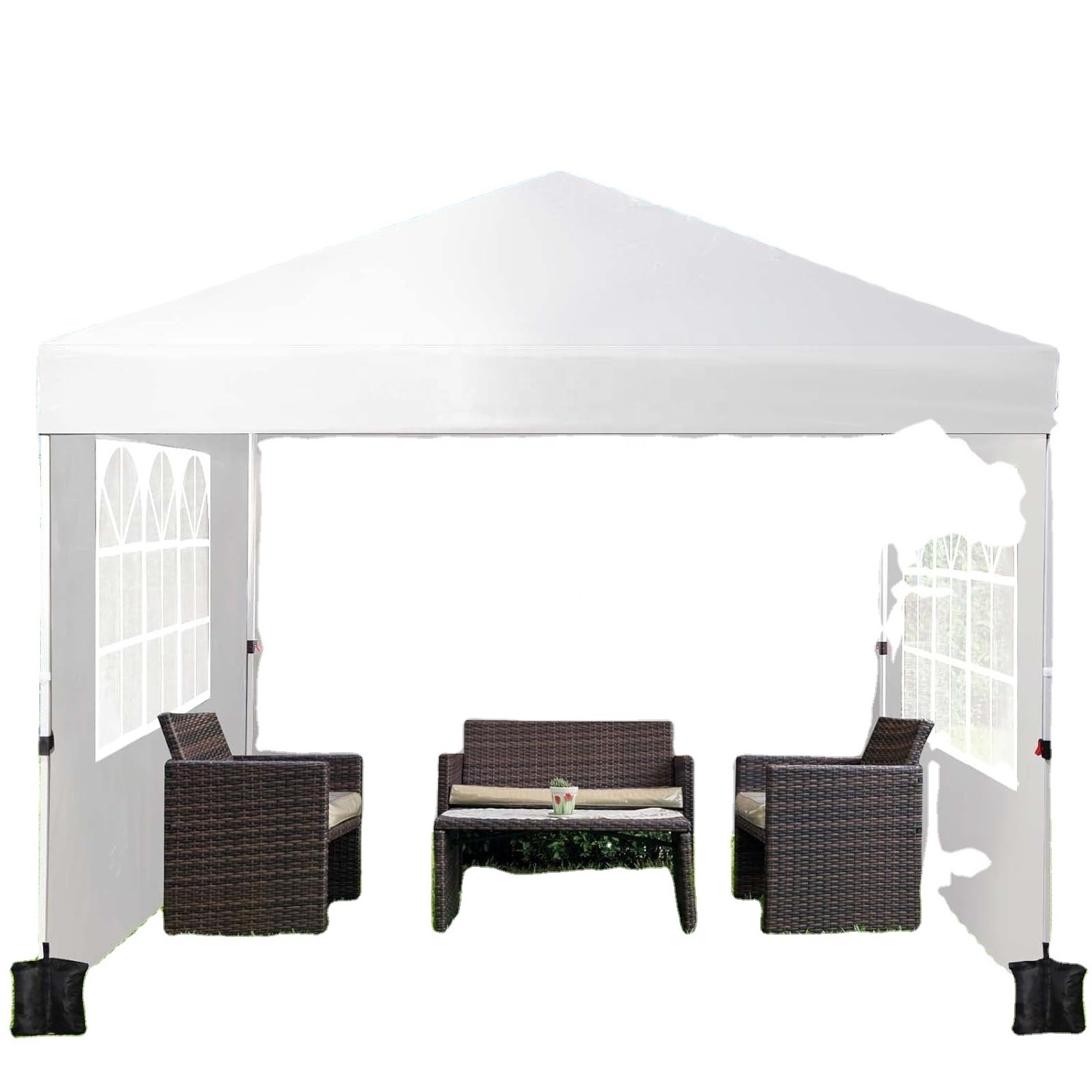 Customized Heavy Duty 50MM Hex Aluminum Monster Frame Pop Up Canopy Tent 4x8 big Outdoor Display Tents Pop Up Exhibition