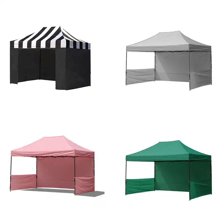 Factory Custom Outdoor 2X2 3x3 3x4.5 3x6 Party Tent 10 x 10 Pop Up Canopy Tent With Window Trade Show Tent