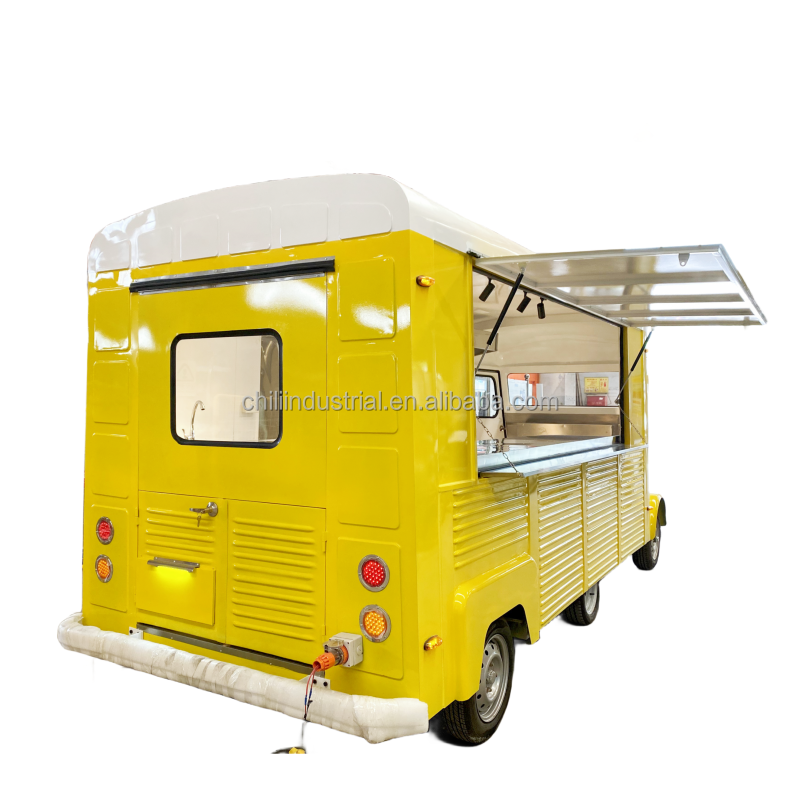 Air Conditioner Equipped Outdoor Airstream Catering Equipment Caravan Carts Vending Beer Bar Food Truck Trailer for Sale