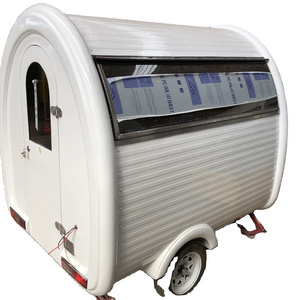 Europe hot sale food truck coffee cart mobile fast food trailers