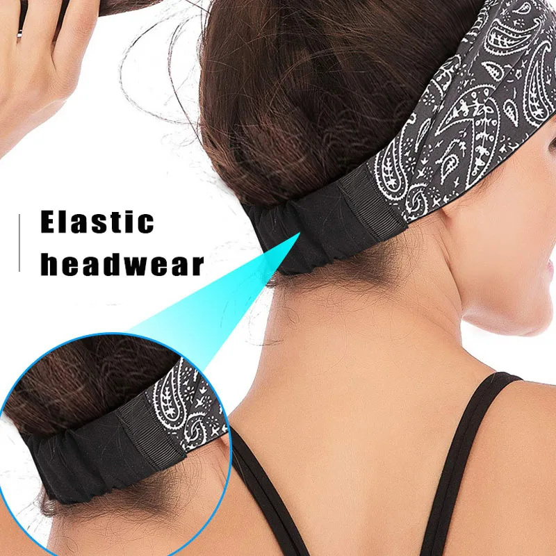 Trending 2024 New Electronics Wireless TWS Earphones with Mic Washable Elastic Sleeping Eye Mask Sport Music Headband Headphones