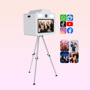 Festival essential box photo booth professional photo booth green touch screen self service photo booth for events