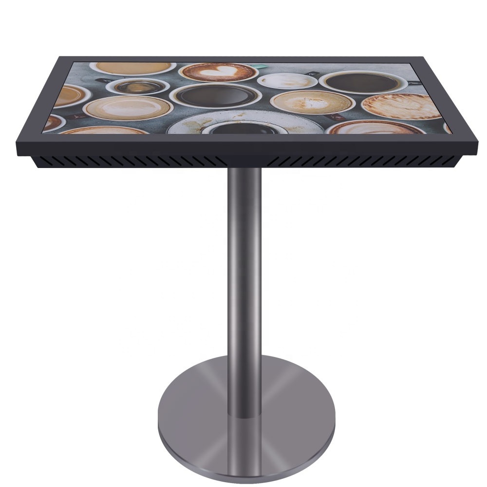 32 Inch Interactive Capacitive Multi Touch Screen Coffee Table/Restaurant Menu Smart Table