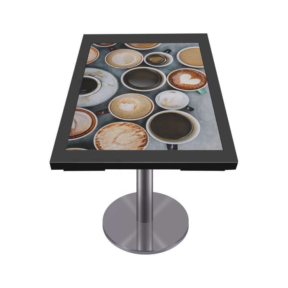 32 Inch Interactive Capacitive Multi Touch Screen Coffee Table/Restaurant Menu Smart Table