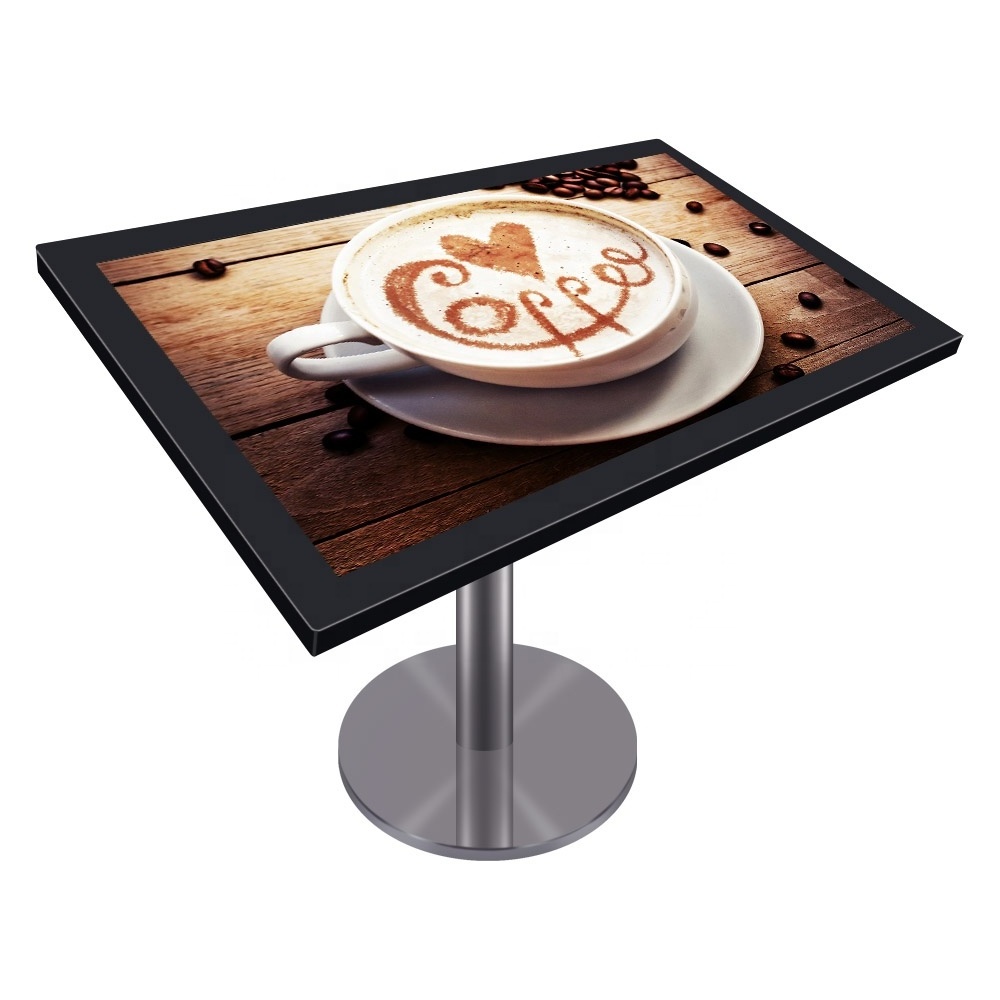 32 Inch Interactive Capacitive Multi Touch Screen Coffee Table/Restaurant Menu Smart Table