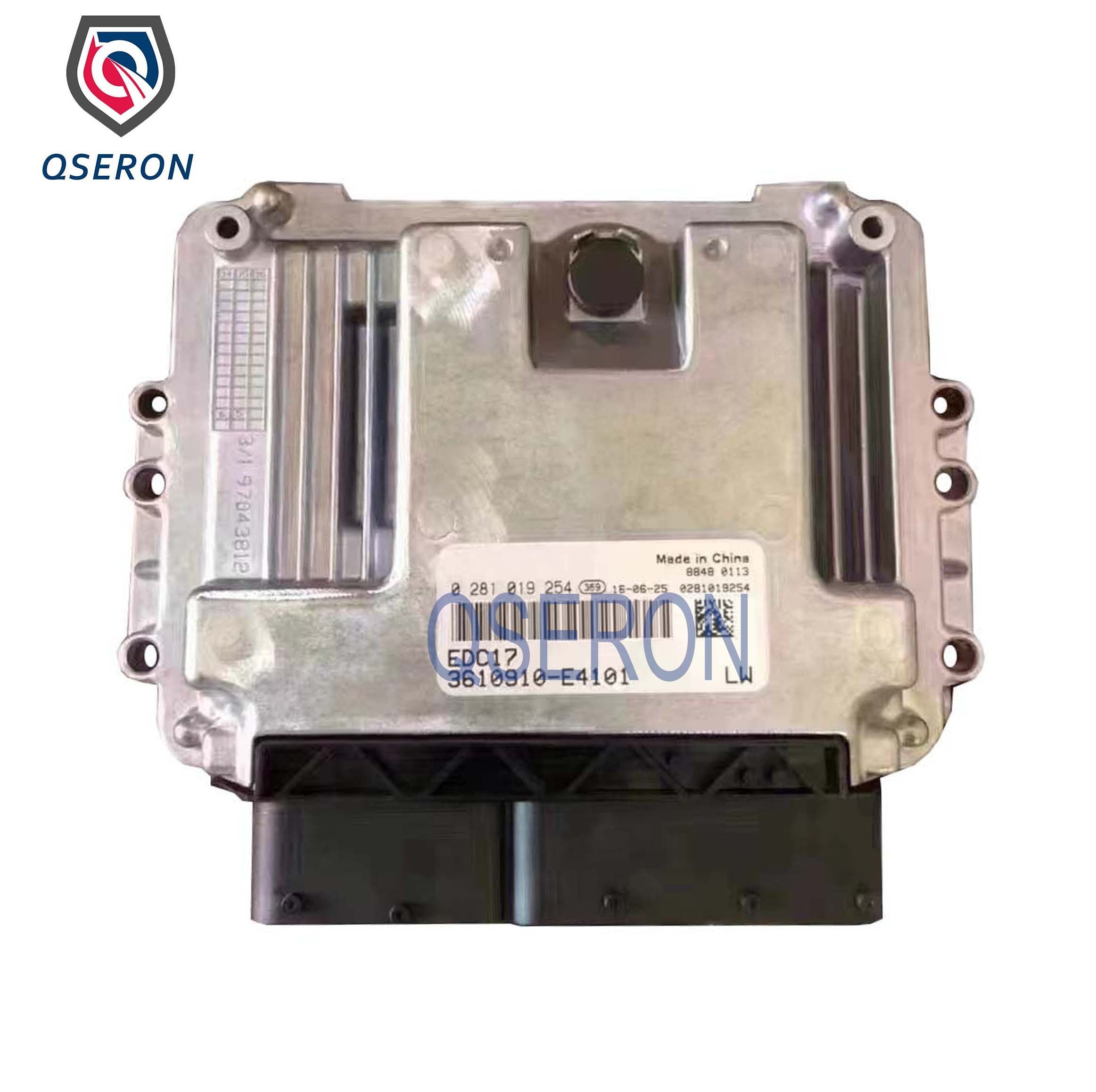 0281019254 EDC17 Engine Control Unit for Dongfeng Captain ZD28 ECU ECM Electronic Control Module