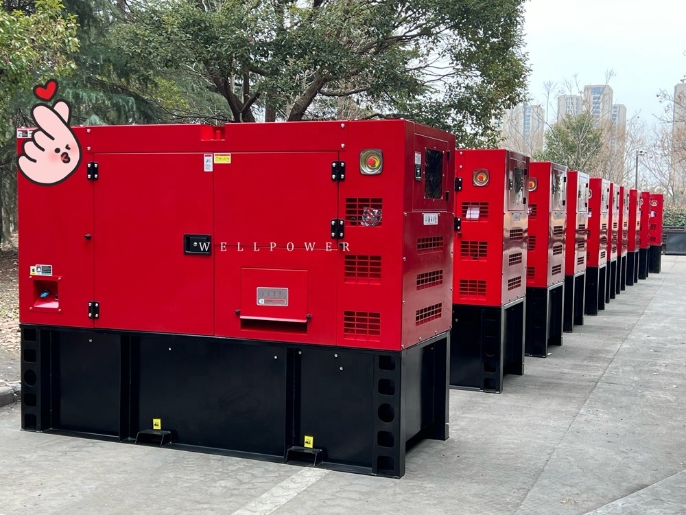 New Powered by Cummins Stamford super silent diesel generator 50 kva