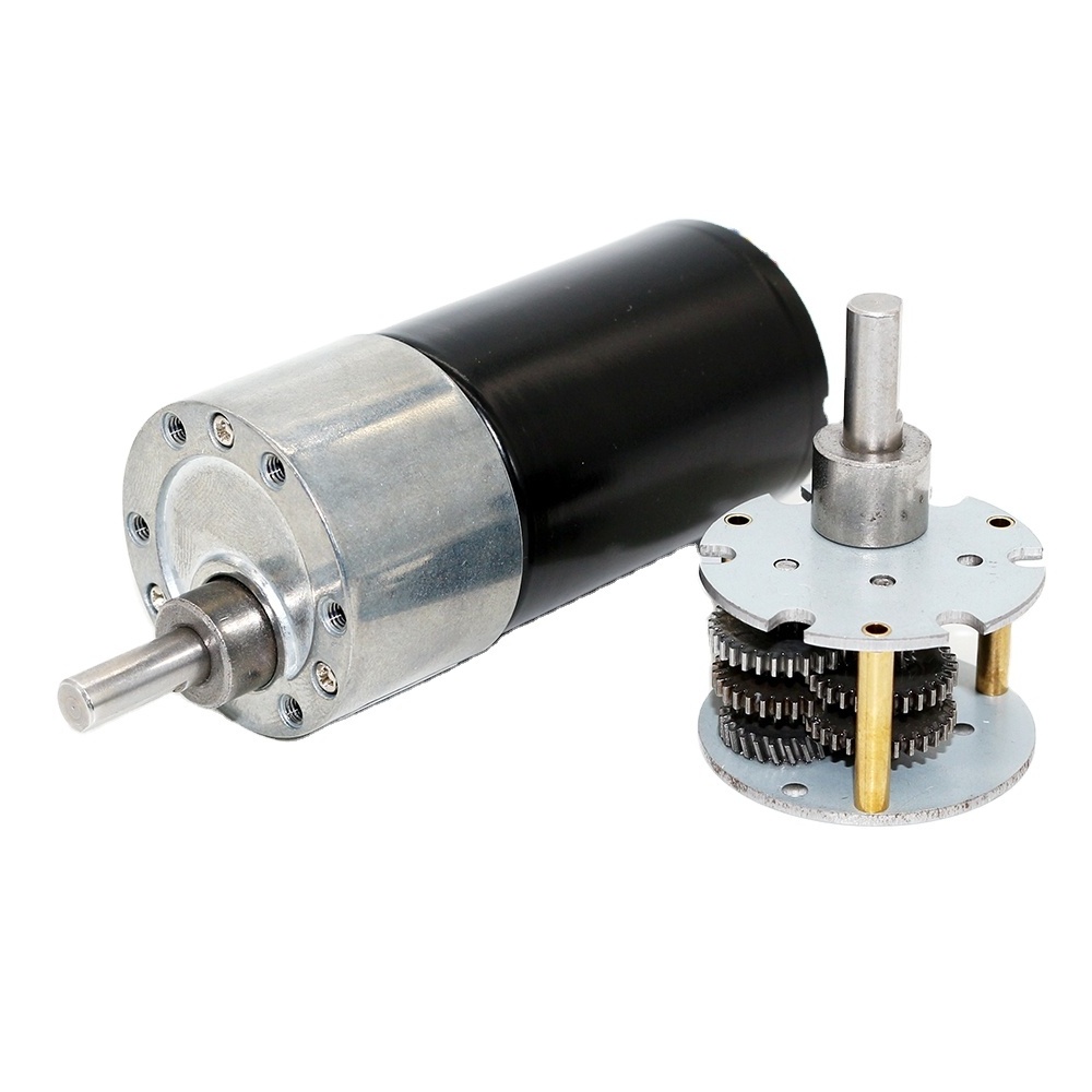 JGB37-3650 DC Brushless Reduction Motor Adjustable Speed Forward and Reverse Pulse Signal Feedback Gear  12V 24V  5RPM -1260RPM