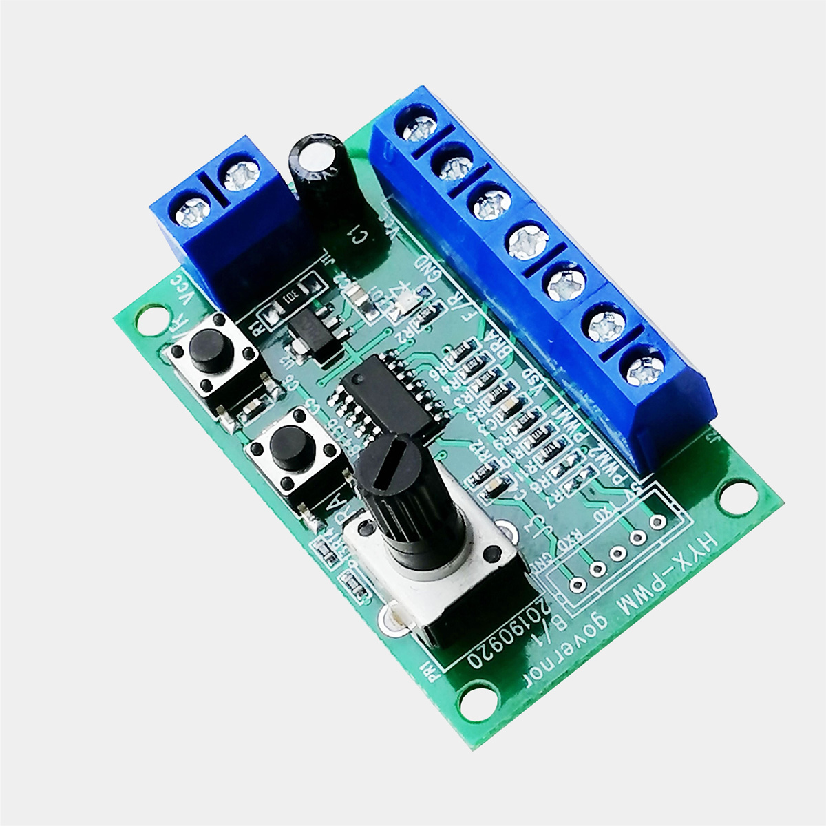 PWM1 electric car motor conversion kit  5V-28V Max 2A Adjustable motor speed regulator bldc 12v dc motor speed controller