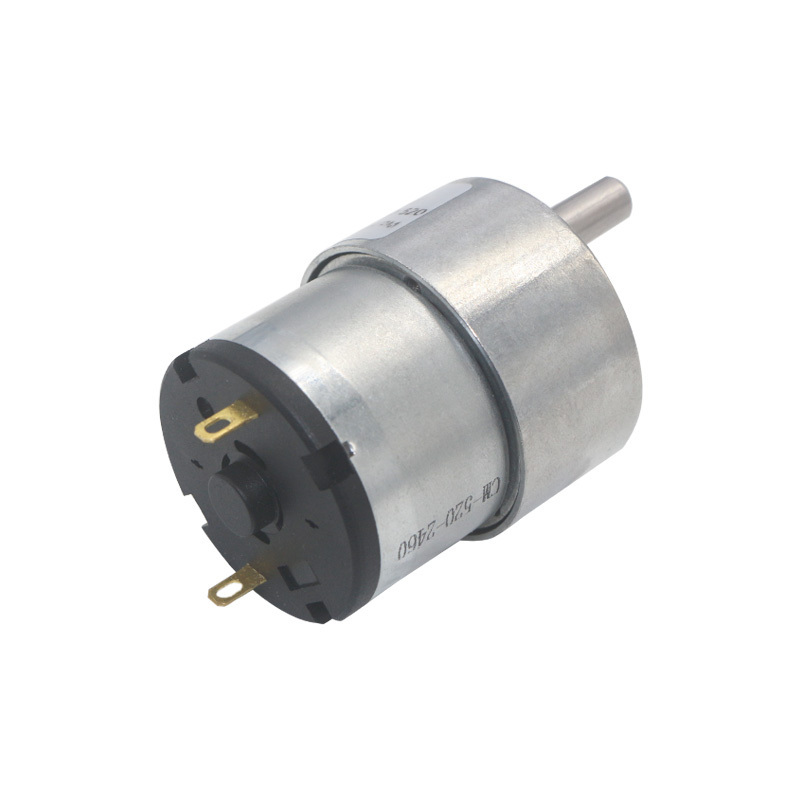 37mm Diameter Gearbox Geared Motor Dc Brush Gear Motor 7-960 Rpm Permanent Magnet IE 1 3 Months JGB37-520 Max 35kg.cm SZCMMOTOR