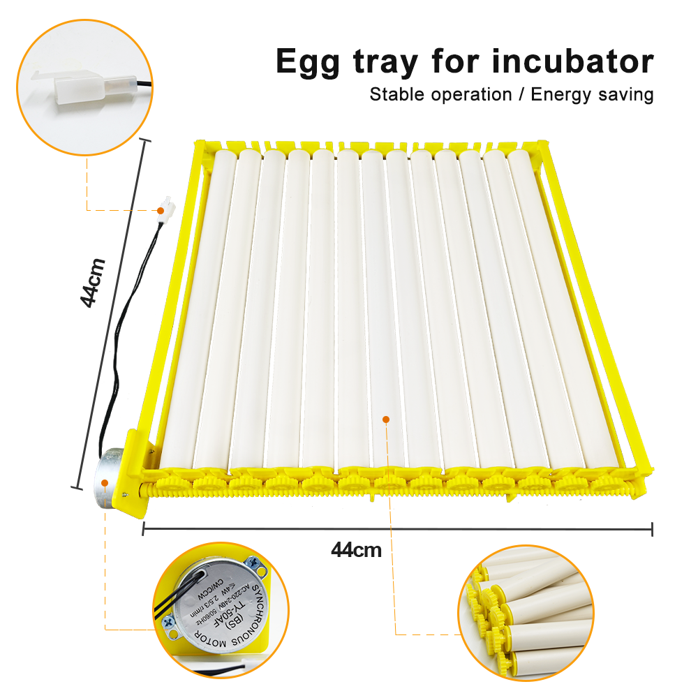 New Design  13 tubes Egg Tray Roller Automatic Egg Turning Tray