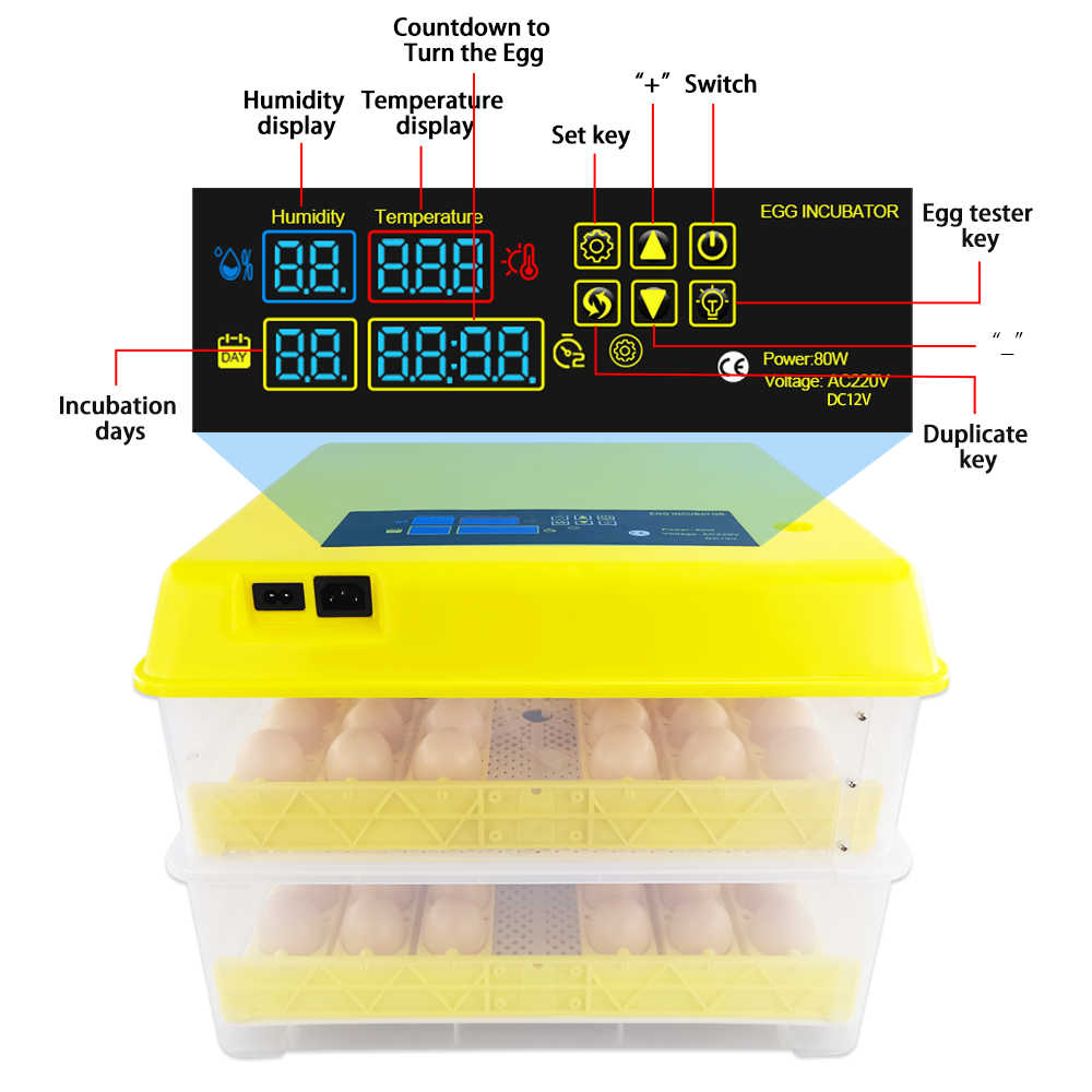 Cheap egg incubation machine hen egg hatcher for fighting cock for sale