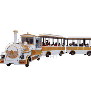 promotion Earn Money Import from China Amusement park games tourist road train trackless train for sale