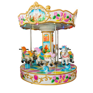 Zhengzhou Hangtian kids carousel ride/ mini carousel merry go round for sale