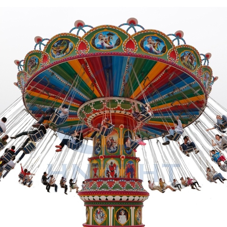 Park Equipment best price Carnival Flying Swing 36 seats flying chairs rides for sale