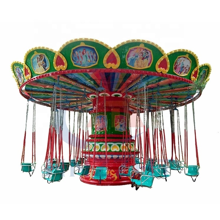 Park Equipment best price Carnival Flying Swing 36 seats flying chairs rides for sale