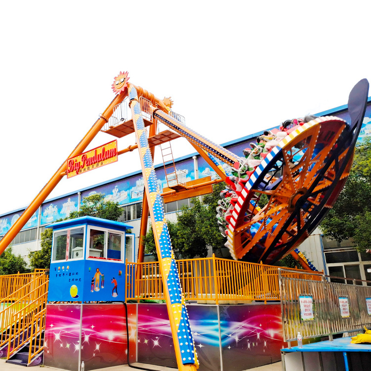 Hot Luna Park Amusement Ride Swing Big Pendulum Hammer Frisbee Ride Attraction