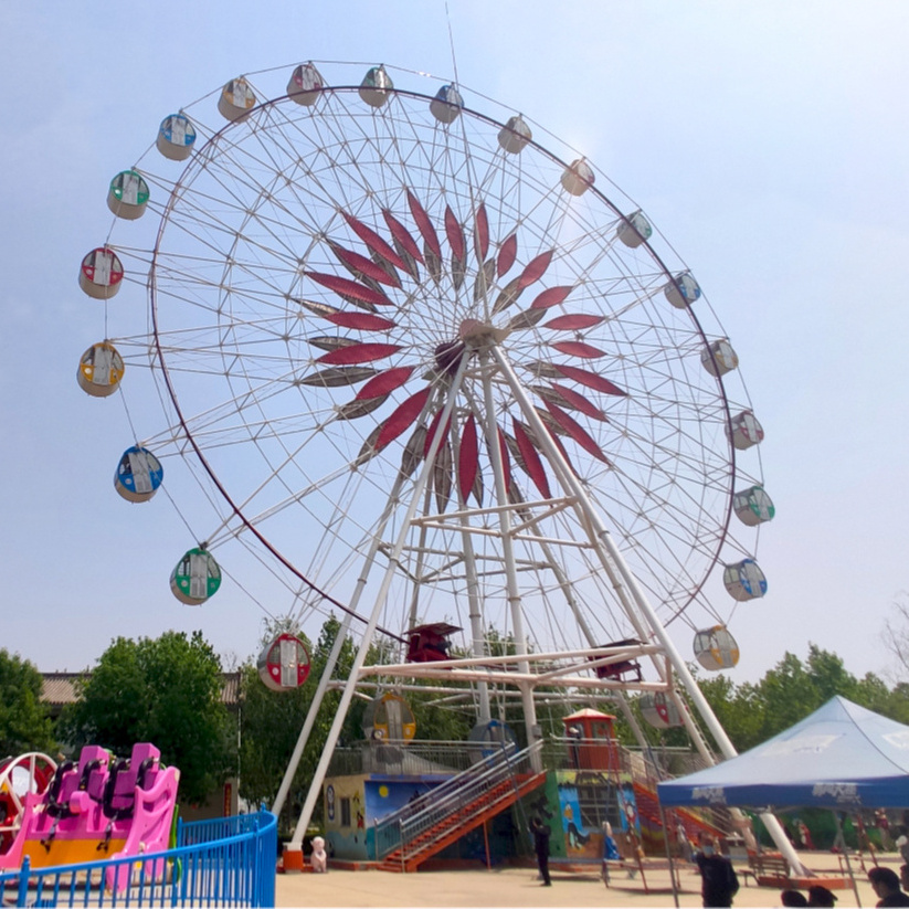 Attraction Carnival Entertainment Equipment Sightseeing Wheel 30m Ferris Wheel Ride