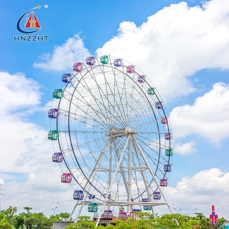 Hot selling customized Luna Park Carnival Rides large ferris wheel with air conditioner