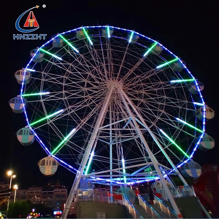 Hot selling customized Luna Park Carnival Rides large ferris wheel with air conditioner