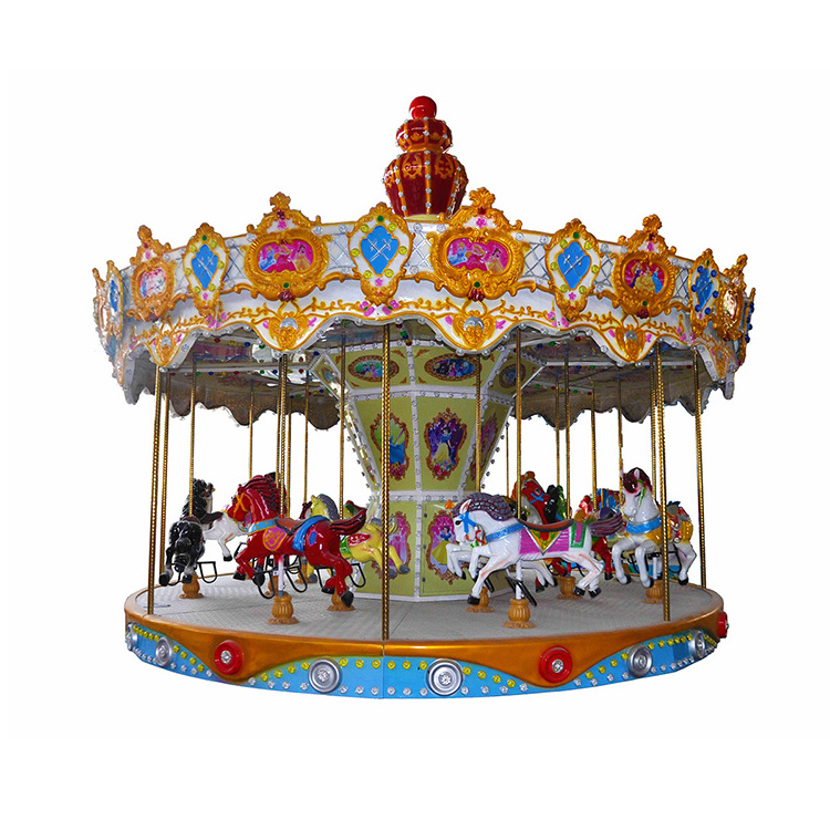 Attractive China manufacture high quality Best Selling Rides Carousel Amusement Park Used Merry Go Round For Sale