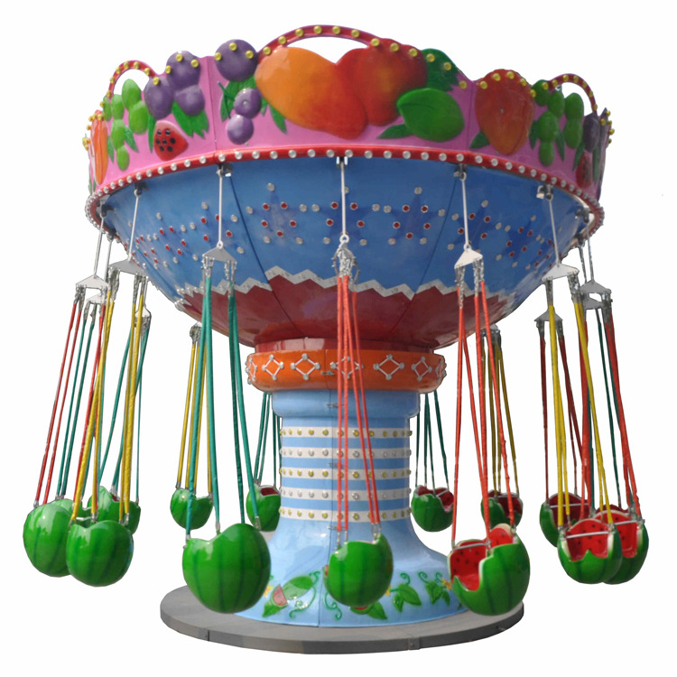 Amusement park swing rides adult theme park game flying chair for sale